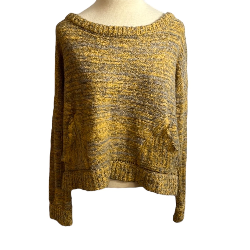 Free People FP Long Sleeve Falling Stars Sweater Large